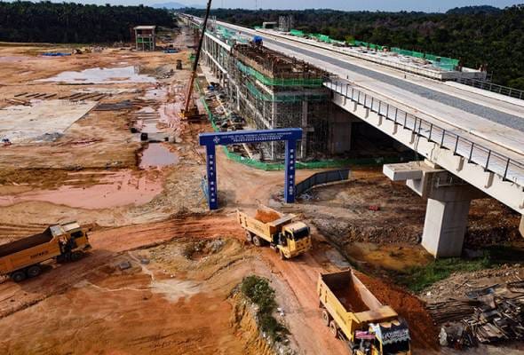 Projek ECRL capai lebih 76 peratus setakat November - MRL