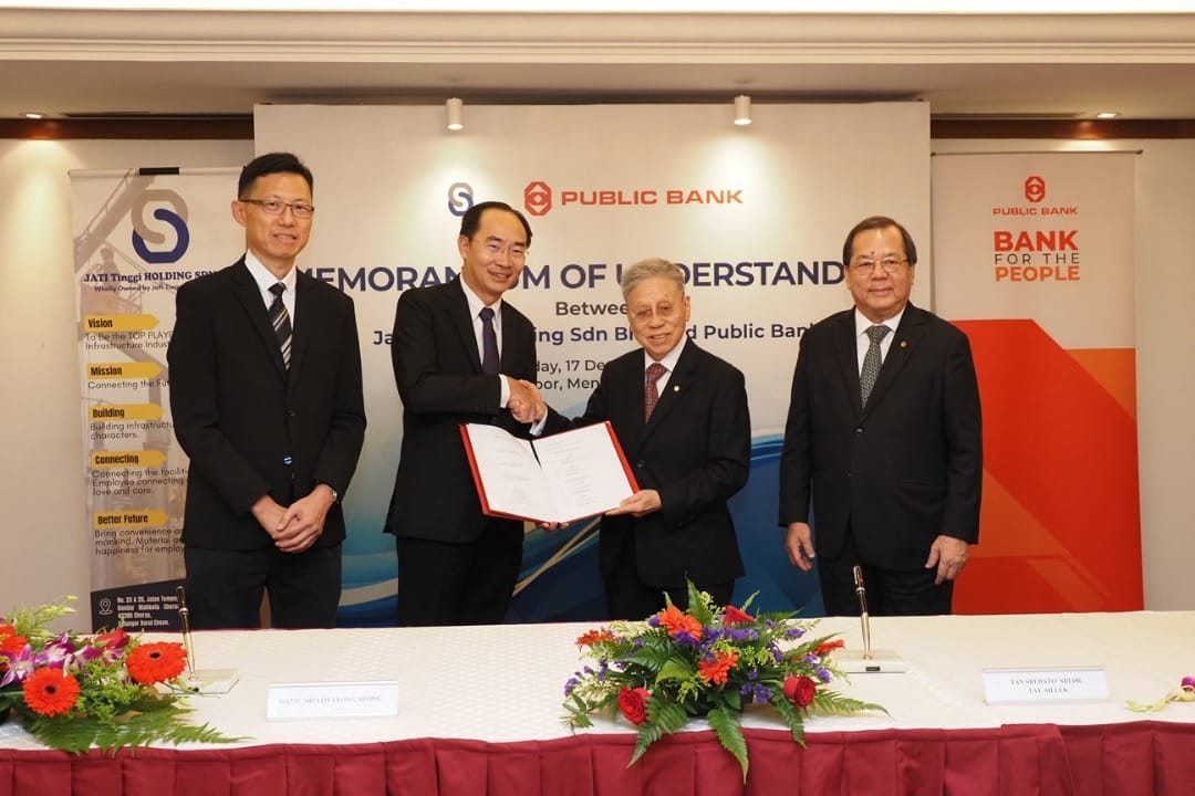 Public Bank, Jati Tinggi wujudkan MoU inisiatif tenaga solar bernilai RM14.880 juta