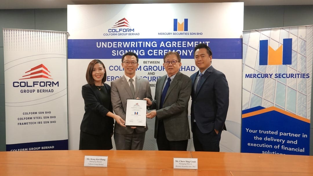 Colform, Mercury Securities meterai taja jamin untuk IPO