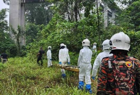 Mayat reput ditemukan di Jalan Rawang Bypass disahkan lelaki tempatan