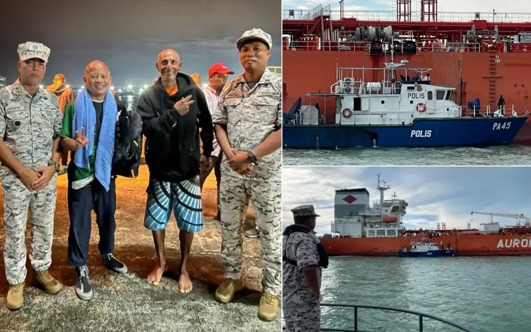 2 pemancing dilapor hilang selamat ditemui