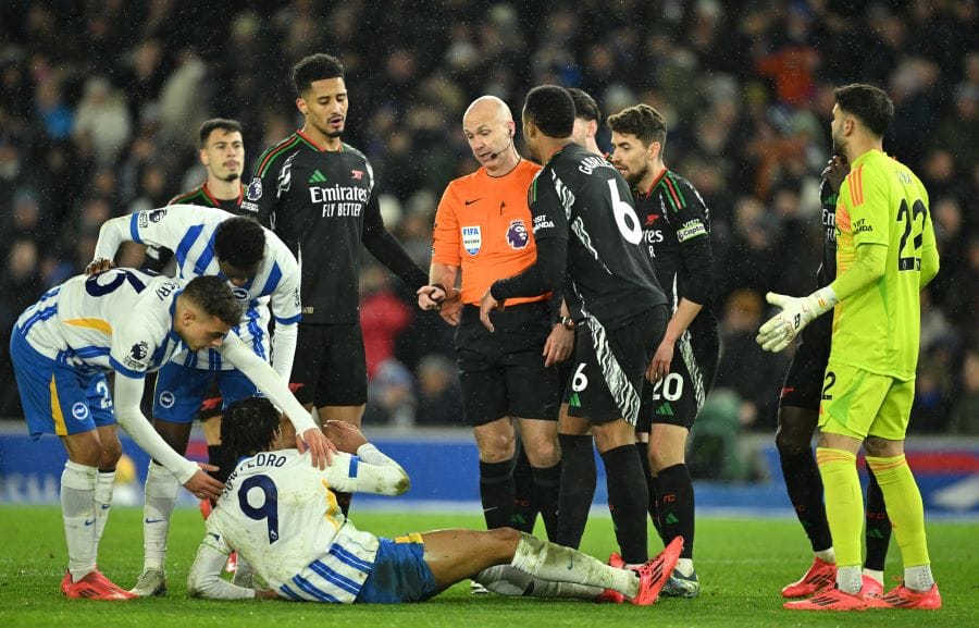 EPL: Arteta kecewa penalti kontroversi