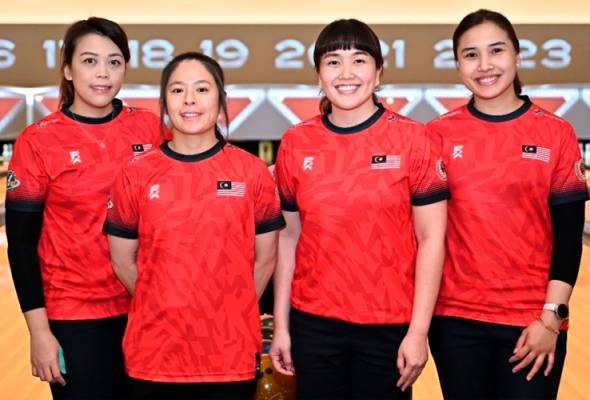 Tiga pemain boling elit wanita negara mara ke pusingan kalah mati Piala Dunia