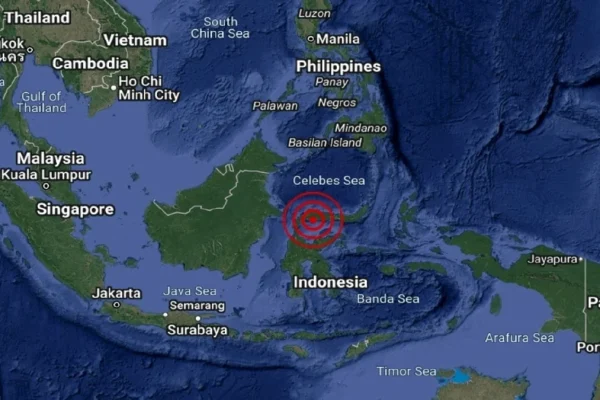 Gempa bumi magnitud 5.9 di Timur Indonesia, turut dirasai di Sabah