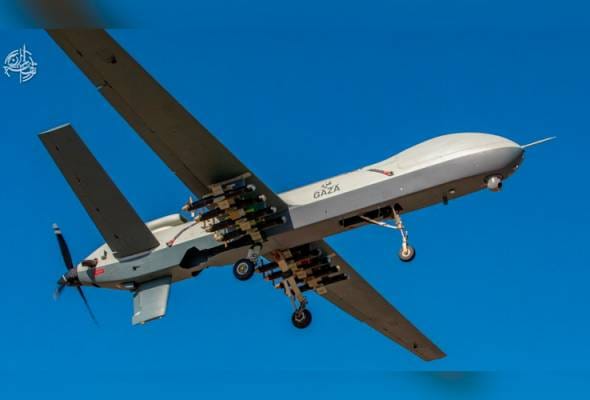 Iran dedah dron baharu diberi nama 'Gaza'