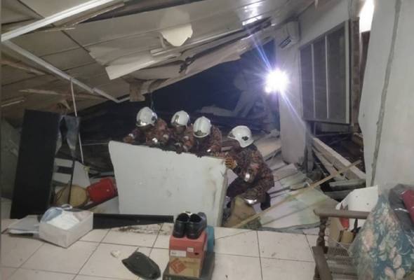 Lelaki maut selepas rumah didiami runtuh