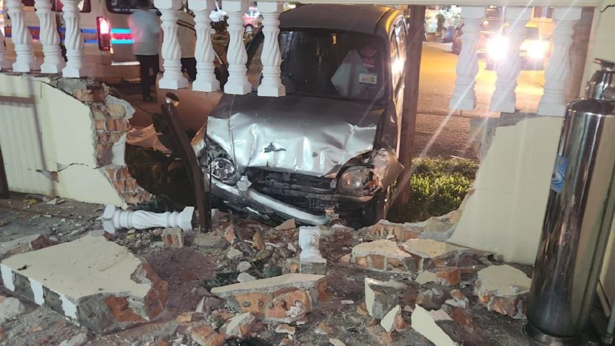 Kereta hilang kawalan, lelaki OKU maut Kemalangan