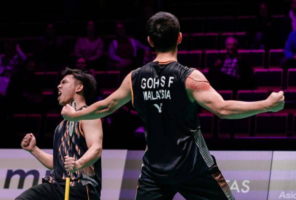 Sze Fei-Nur Izzuddin kini ranking kedua dunia, beregu lelaki nombor satu negara