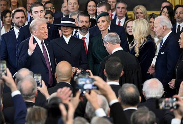 Trump angkat sumpah sebagai Presiden AS ke-47