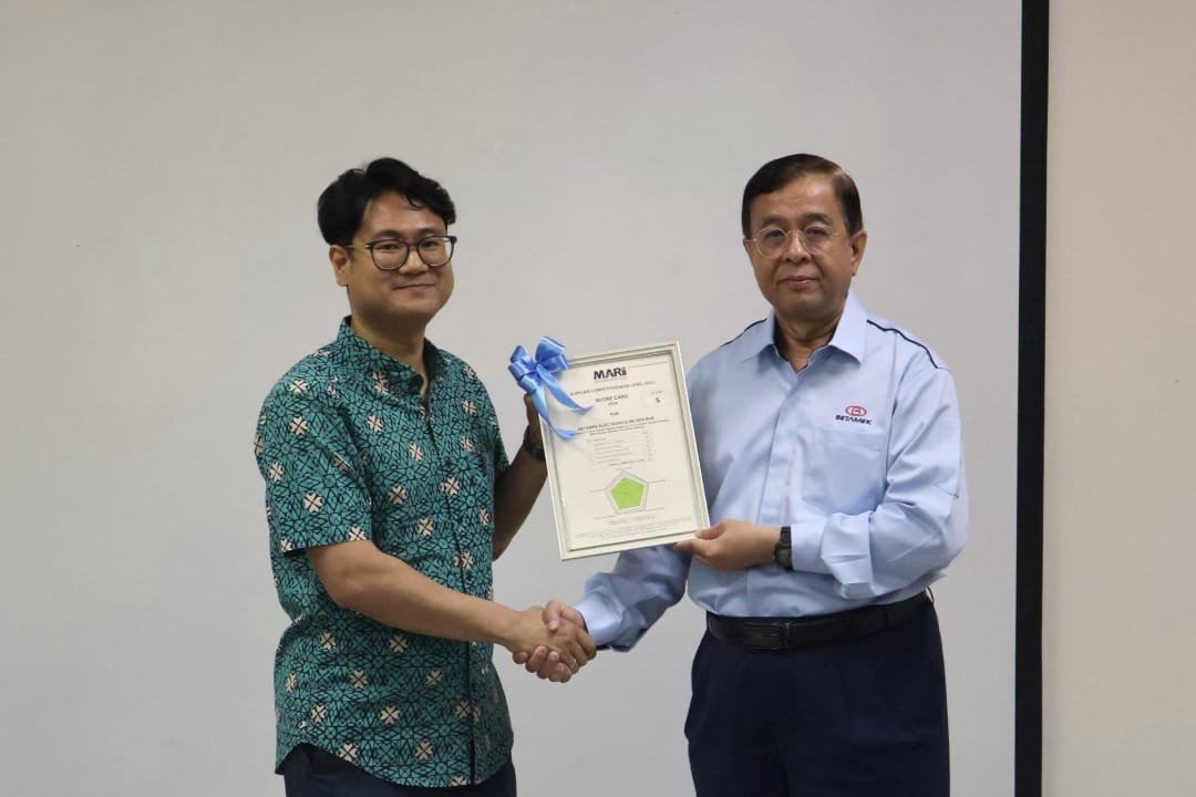 Betamek capai tahap 5 teratas SCL MARii