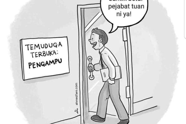 Penjilat Boss: Pengaruh positif dan negatif - Gambar sekadar hiasan