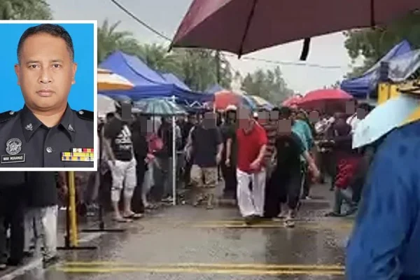 Polis tahan seorang lagi suspek disyaki pukul OKU langgar gerai pasar tani