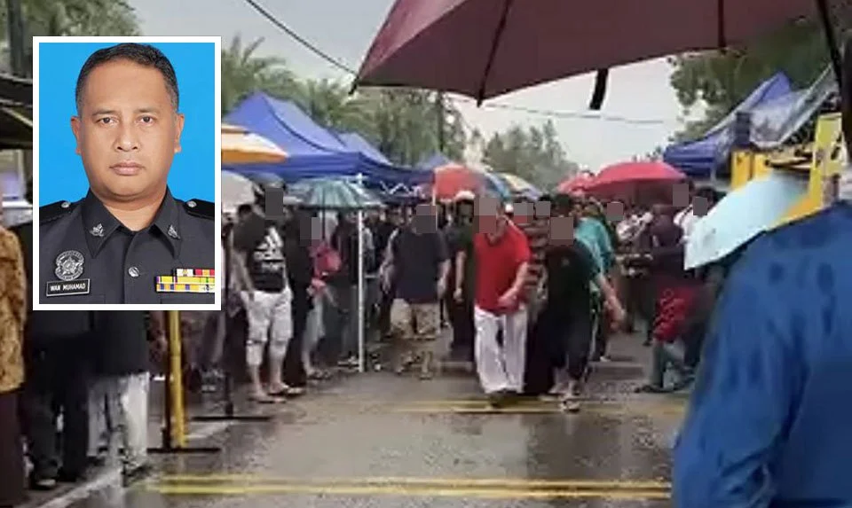 Polis tahan seorang lagi suspek disyaki pukul OKU langgar gerai pasar tani
