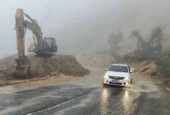 Tanah runtuh, jalan utama Genting Highlands tidak terjejas - OCPD Bentong