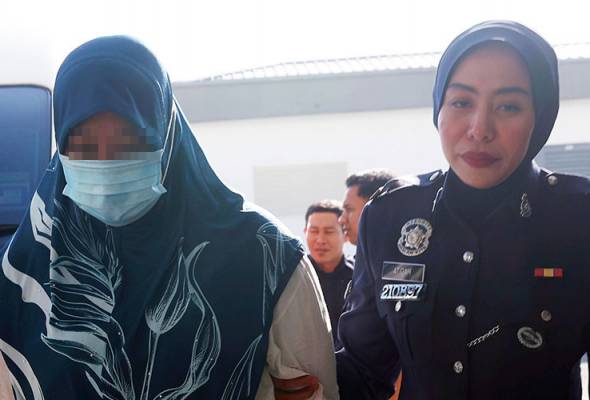 Disyaki pukul anak, pekerja kantin direman bantu siasatan