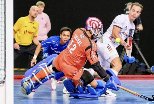 Piala Dunia Hoki Dalam Dewan: Jerman kalahkan Malaysia 12-4
