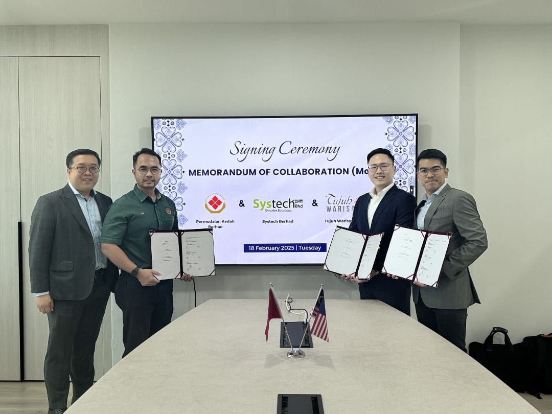Systech, PKB dan TWSB bekerjasama bangunkan pusat data AI termaju di Kedah