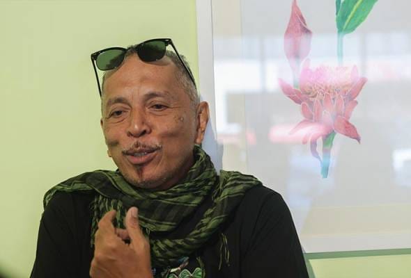 Tanaman arwah ibu cetus ilham Hashim Man lakar karya ilustrasi botani