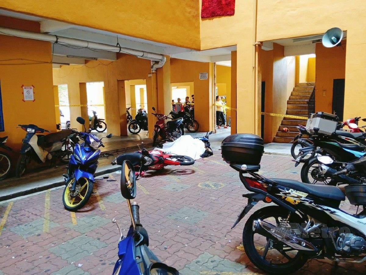 Wanita maut jatuh PPR adalah pesakit Hospital Permai