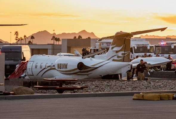 1 maut, 3 cedera dalam insiden babitkan dua jet di Arizona, AS