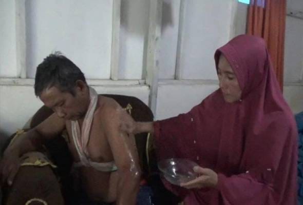 Polis pukul pemilik kolam selepas ditegur jangan memancing