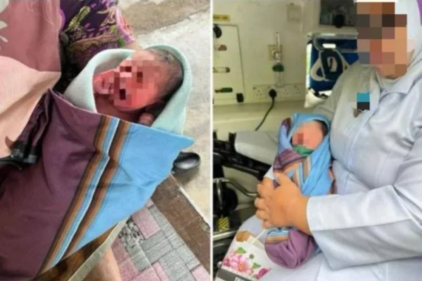 Ibu 4 anak tinggalkan bayi di kedai makan