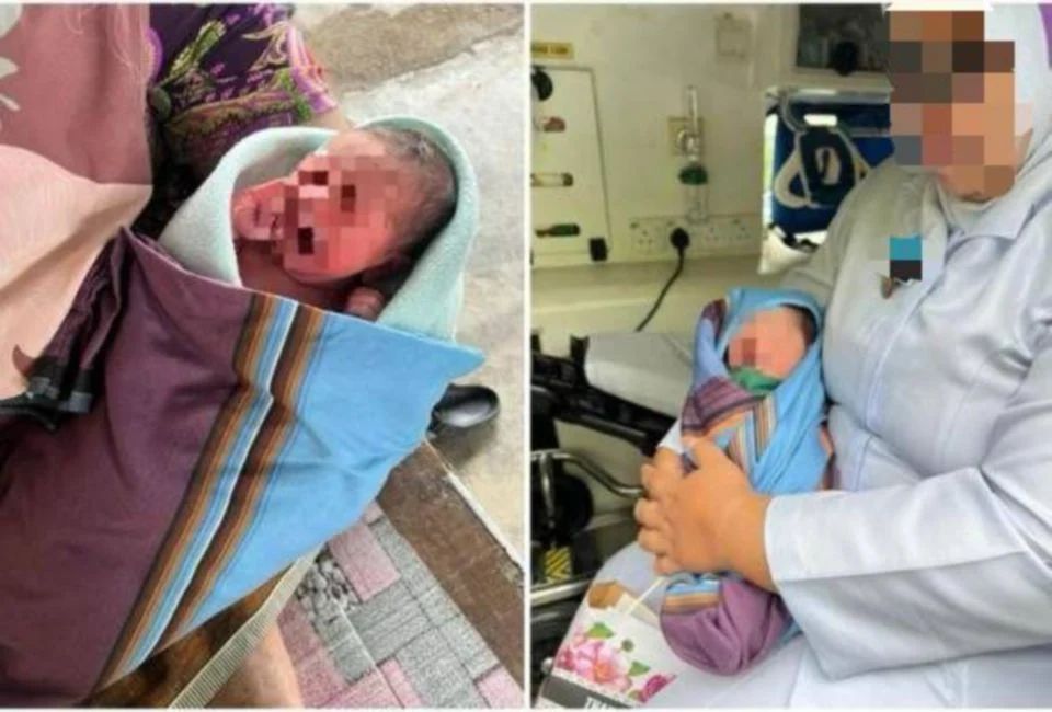 Ibu 4 anak tinggalkan bayi di kedai makan