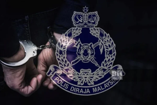 5 jam larikan barang kemas RM2 juta, suspek tumpas di Bukit Beruntung