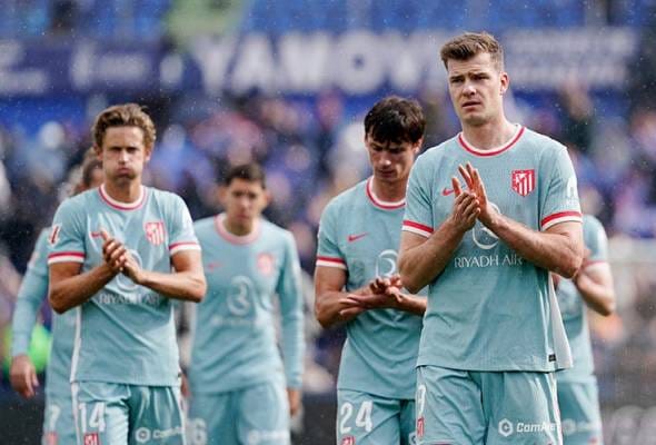 LaLiga: Atletico Madrid terima padah persembahan buruk