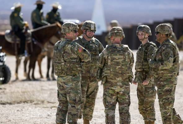 Pentagon hantar kira-kira 3,000 anggota tambahan ke sempadan AS