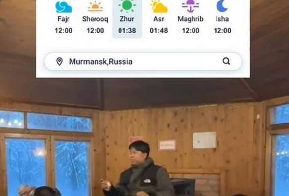 Puasa 60 minit di Murmansk