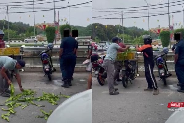 Pakcik petai vs penguat kuasa, mana adab?