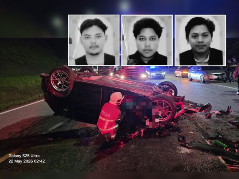 Tiga lelaki maut, wanita parah selepas kereta rempuh lori simen di LPT ...